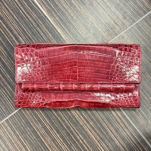 Nancy Gonzalez Alligator Clutch